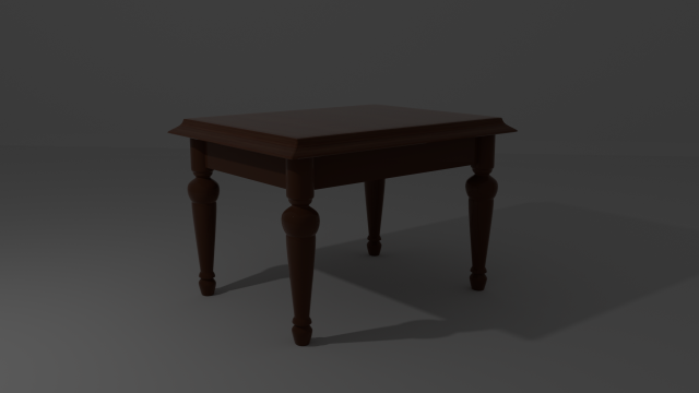 Table 3D Model