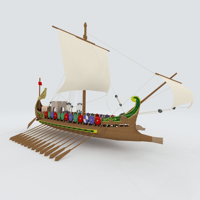 Vehicle – Sailing 10 3D Model