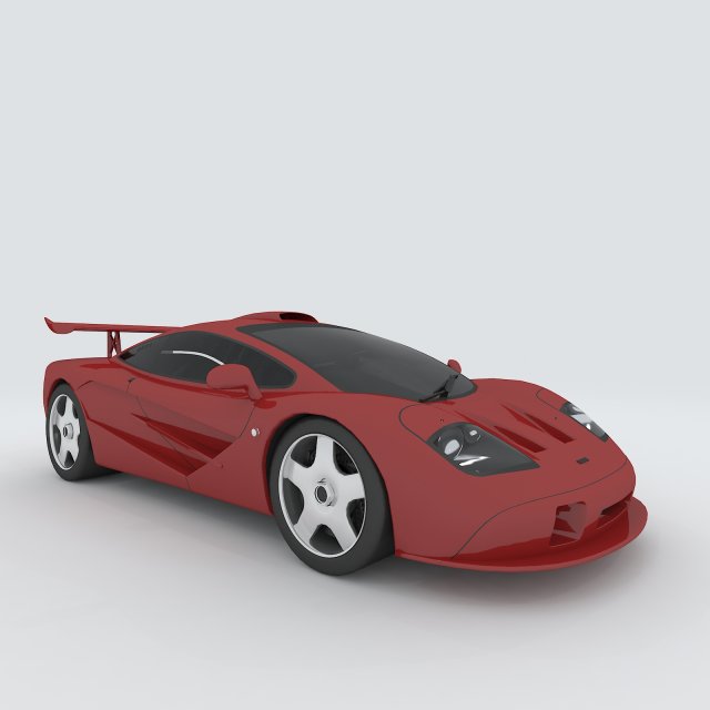 Vehicle – supercar car 63 3D Model