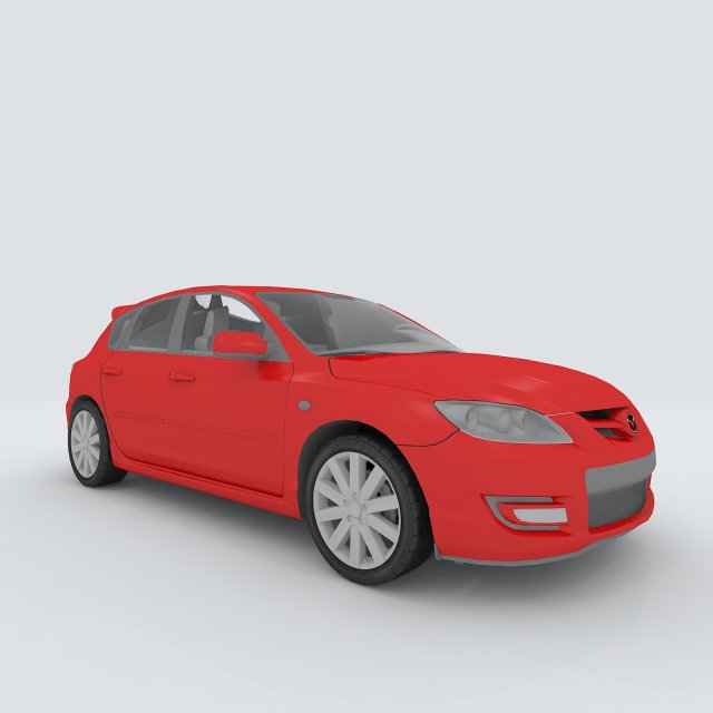 Vehicle Cars 1480 3D Model