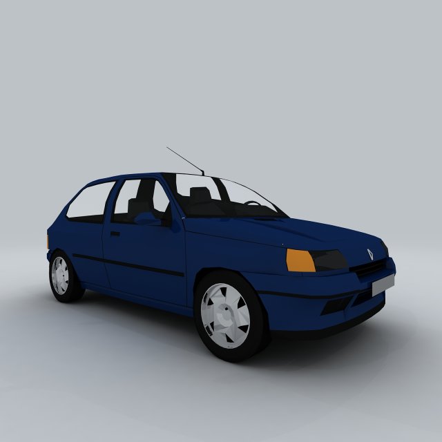 Vehicle Cars D6439 3D Model