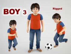 Boy 3 3D Model
