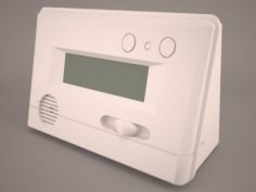 Alarm Clock Casio Quartz 3D Model