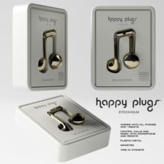 Happy Plugs Earbud Plus 3D Model