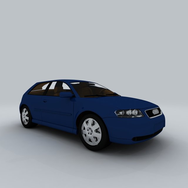 Vehicle Cars 3987 3D Model