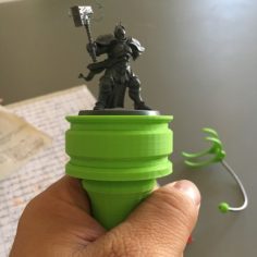 miniature painting holder 3D Print Model