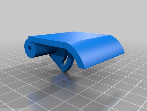 P Body Seat Latch 3D Print Model