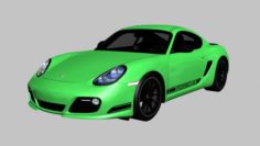 2012 Porsche Cayman R 3D Model