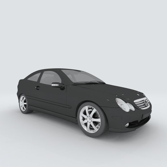 Vehicles – Mercedes-Benz BMW Volkswagen Audi car 59 3D Model