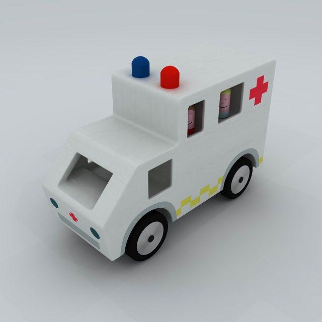 Transportation – Ambulance 3D Model