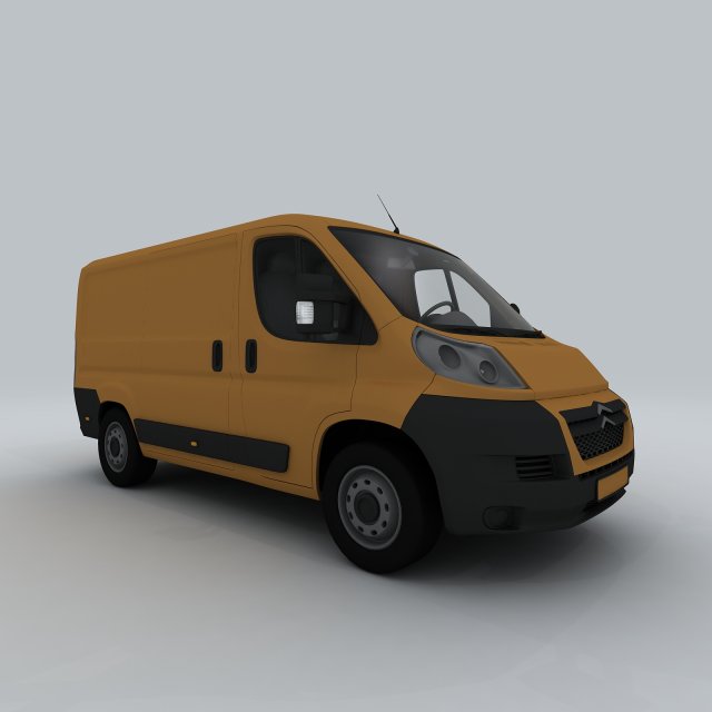 Vehicle Cars D1264 3D Model