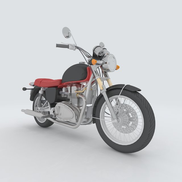 Vehicle Motorcycles 91775 3D Model