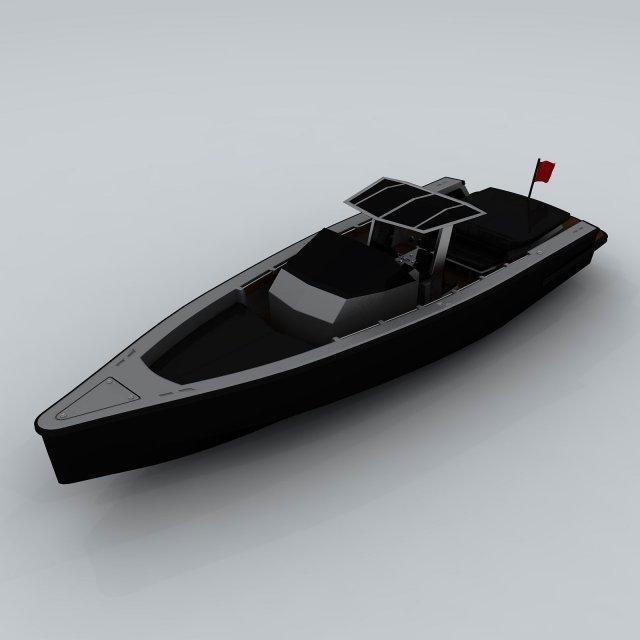 Transportation – Yacht 12 3D Model