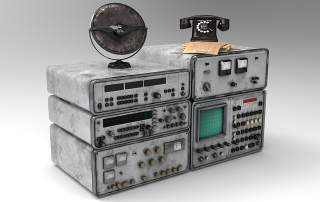 Radio ussr 3D Model