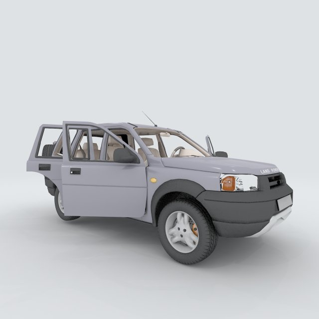 Vehicle SUV 12341 3D Model