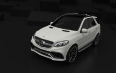 Mercedes-Benz GLE63S AMG 3D Model
