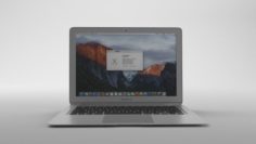 Apple Macbook Air 13 – element 3d 3D Model
