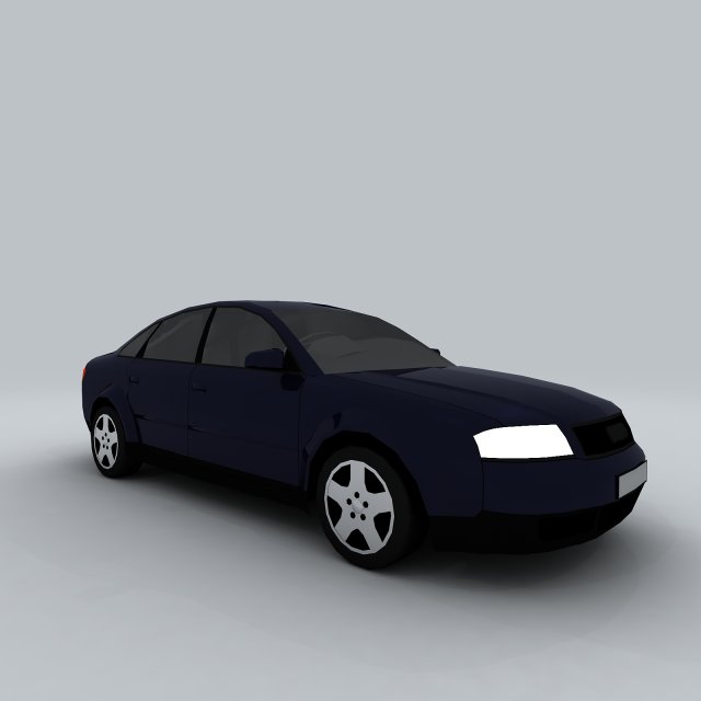 Vehicle Cars 08055 3D Model