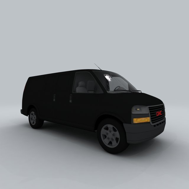 Vehicle Cars D1272 3D Model