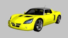 2004 Opel Speedster Turbo 3D Model