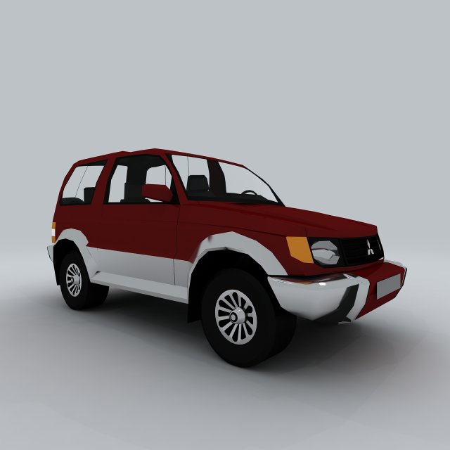 Vehicle Cars D6431 3D Model