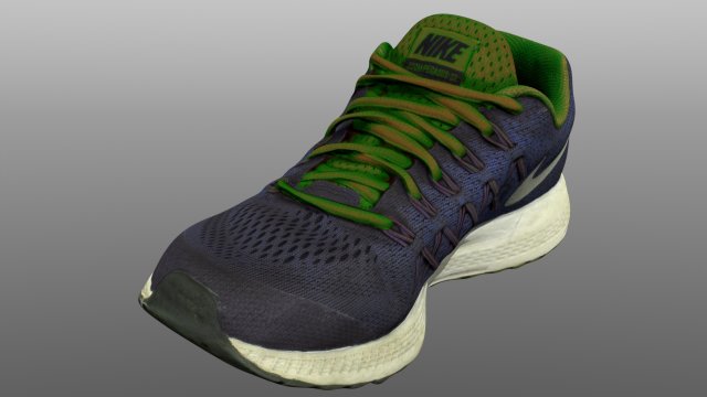 Sneaker low poly 3D Model