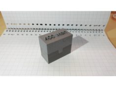 Quadcopter battery storage 3D Print Model
