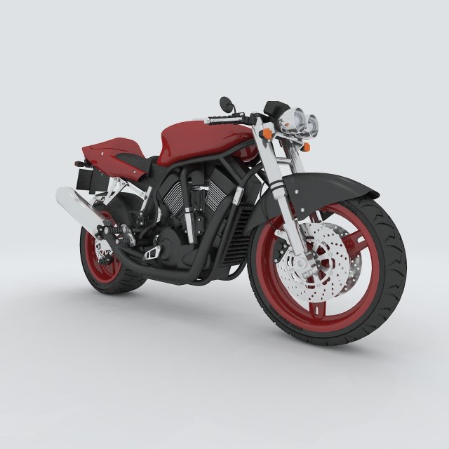 Vehicle Motorcycles 36014 3D Model