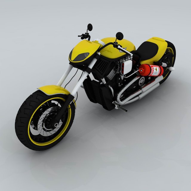 Transportation – Motorcycles 06 3D Model