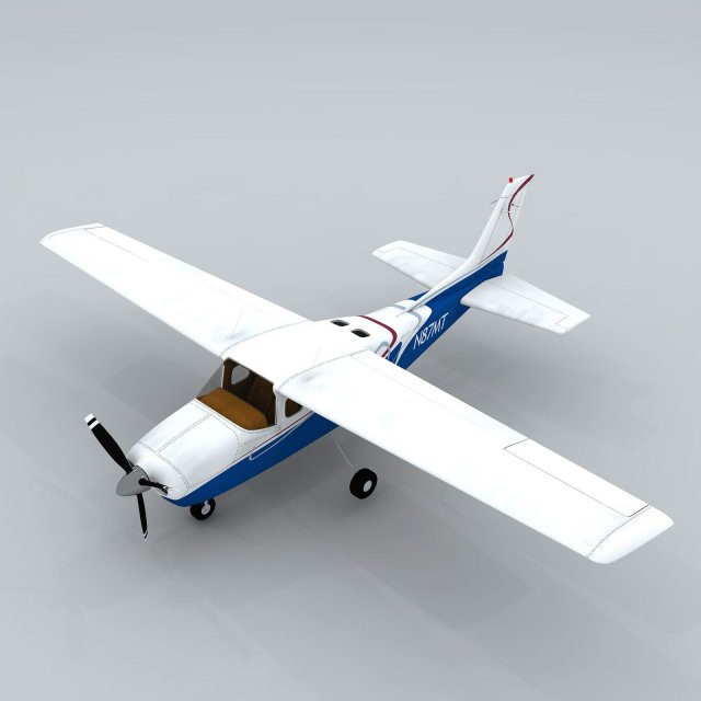 Transportation Aircraft 75530 3D Model