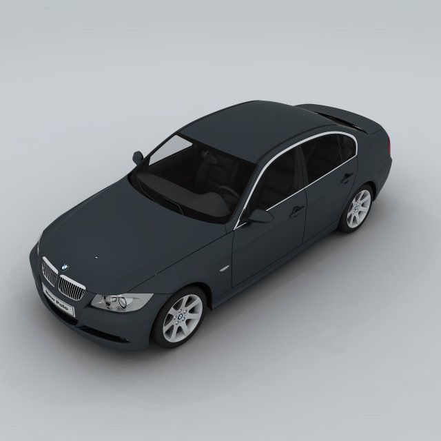 Transportation – BMW car 3D Model