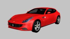 2011 Ferrari FF 3D Model