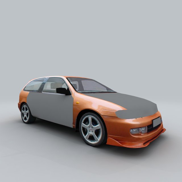 Vehicle Cars 5991 3D Model