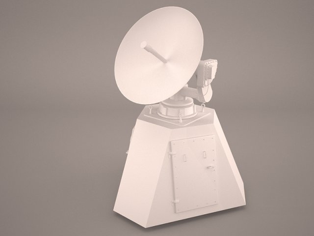 Radar Antenna 3D Model