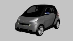 2010 Smart ForTwo 3D Model