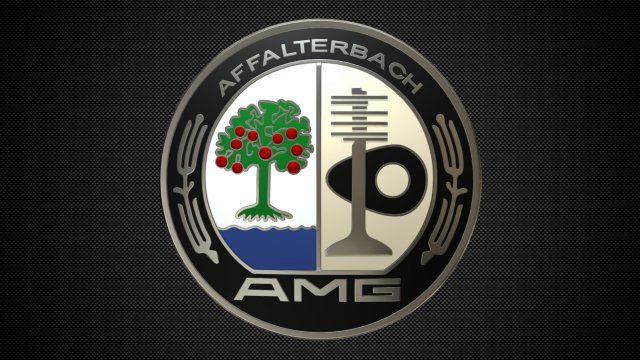 Amg logo 3D Model