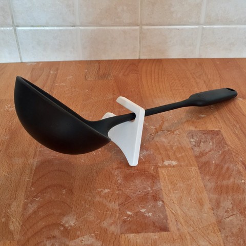 Universal spoon-holder 3D Print Model