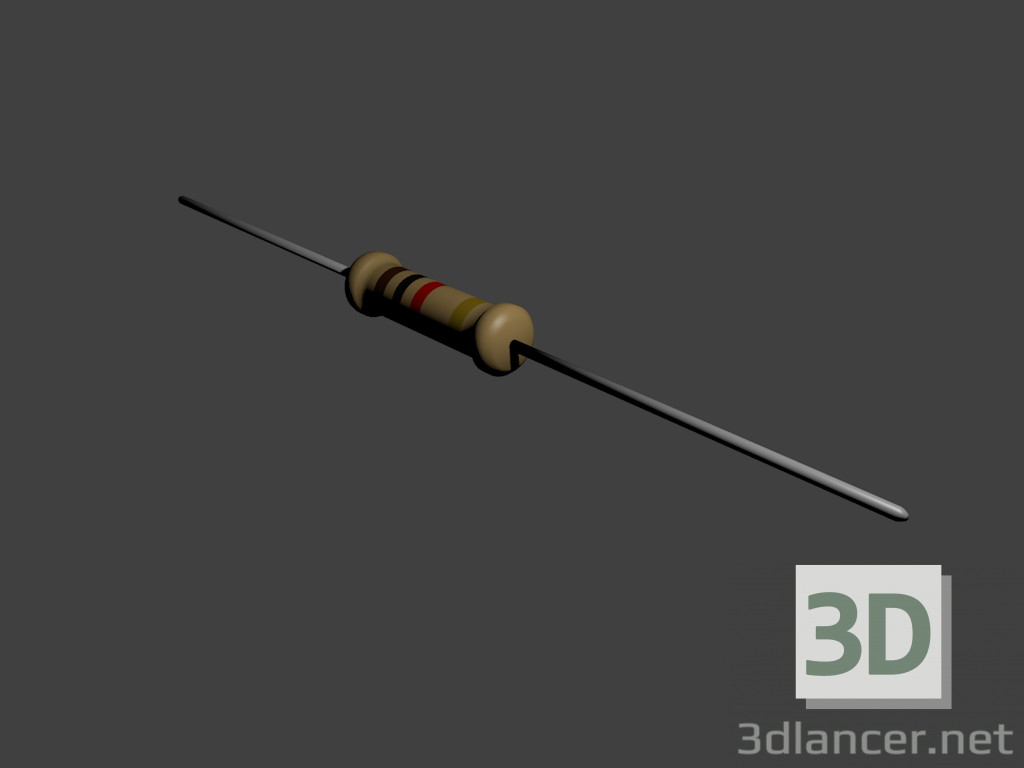 3D-Model 
1 kΩ Resistor