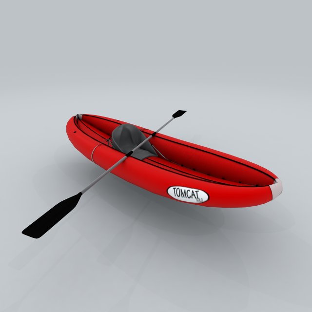 Vehicle canoeing 75556 3D Model