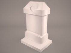 Headstone 9 3D Model