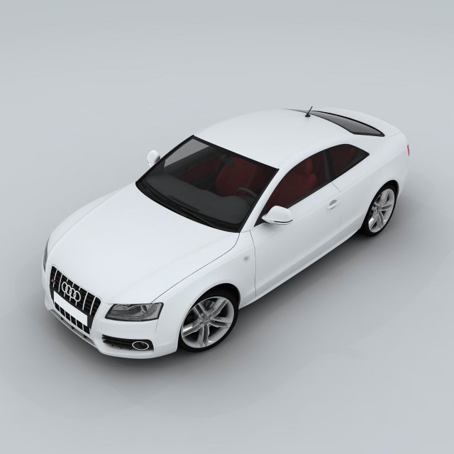 Vehicle – Audi car 14 3D Model