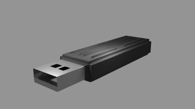 Universal Serial Bus USB 3D Model