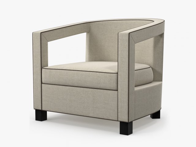JNL – Lounge armchair 3D Model