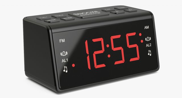 3D Alarm Clock Nr8 3D Model