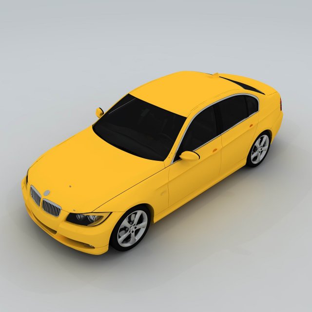 Transportation – BMW Car 07 3D Model