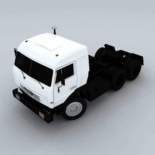 Transportation truck 77141 3D Model