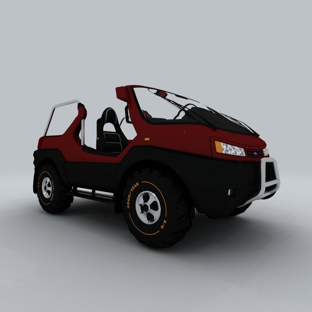 Vehicle – supercar car 06 3D Model