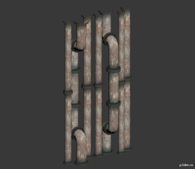 Pipe Combo 3 3D Model