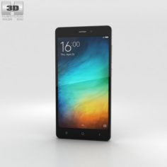Xiaomi Redmi 3 Dark Gray 3D Model