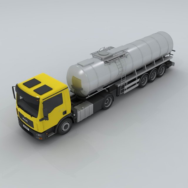 Transportation Trucks 34998 3D Model